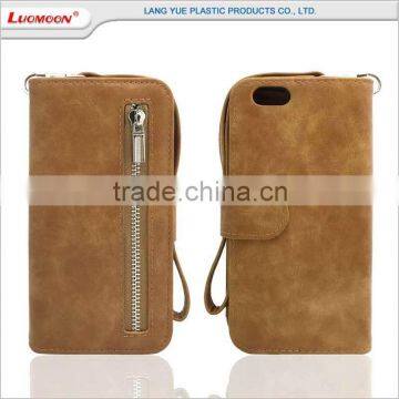 Crazy Horse Pattern pu Flip Cover Leather Phone Case for Lenovo A7000 A680 photo-2