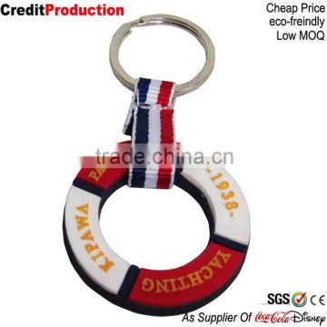 Custom 3D Rubber soft pvc Keychain Manufacturer for sell