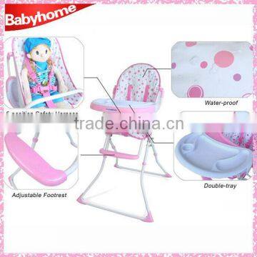 cheap price EN14988 certificate baby folding high chair