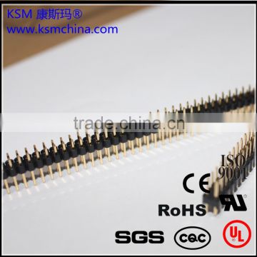 2.54mm double row pin male header connector