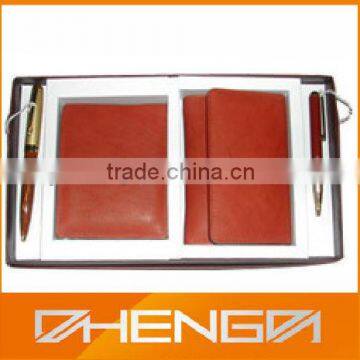 High quality customized made-in-china Leather Gift Set for gift packaging (ZDG12-053)
