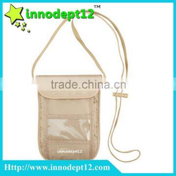 RFID blocking Travel neck stash, neck pouch