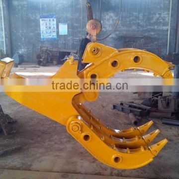 Excavator Log Grapple, Customized 336D2-XE /308E Excavator Log/Timber/ Wood Grapple Made in Linyi City China