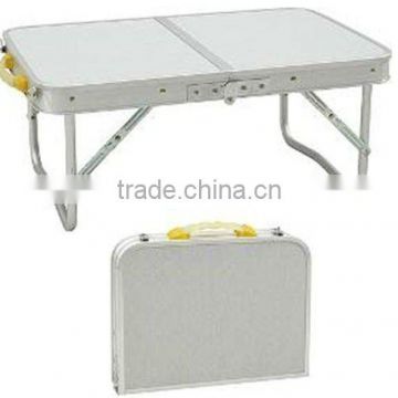 Aluminium camping folding BBQ table