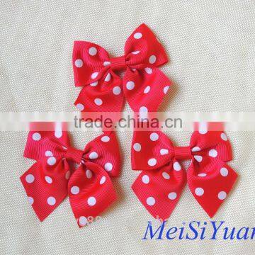 Process Ribbon Bow Stickers Card Ribbon Bow Polyester Ribbon Bow Pre-tied Ribbon Bows Elastic Ribbon Bow
