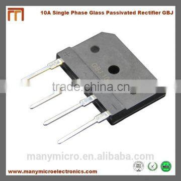10A 50V-1000V Single Phase Glass Passivated Bridge Rectifier GBJ1010 photo-3
