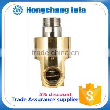 50A npt male thread brass water rotary union quick coupler joint