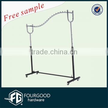 Metal display garment rack / Shop clothes shelf made in China