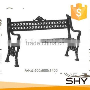 outdoor wrought iron garden bench