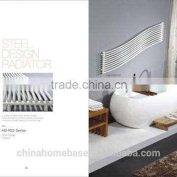 HB-R2201W Steel horizontal white water heating design radiator