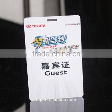 Fashion and Fancy Double Sided PVC Business Blank Card