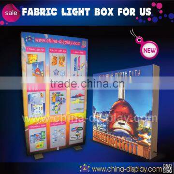 Frameless Aluminum Design Advertising Outdoor Fabric Light Box Waterproof photo-5