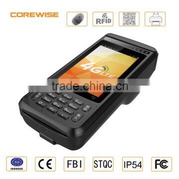 Handheld mobile portable laser all in one 2d barcode thermal printer for bus ticket