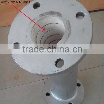 aluminium ceramic lining steel pipe