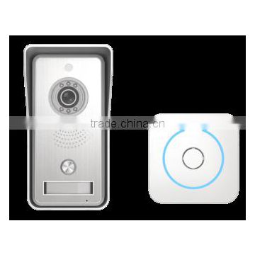 Factory promotion price HD 720p cmos wireless doorbell support motion detection and remote monitor by your smart phone