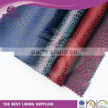 Yarn dyed polyester viscose jacquard fabric