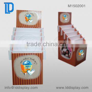 cardboard bin display & bin display stands & custom cardboard dum bin display stands