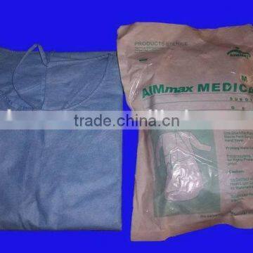 Disposable Nonwoven Sterile Surgical Gown