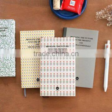 2016 Notebook With Ribbon Marker For Promotion /PVC Cover Notebook