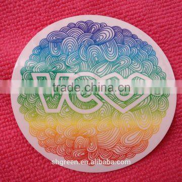 Full Printing White Color PVC Vinyl Sticker photo-5