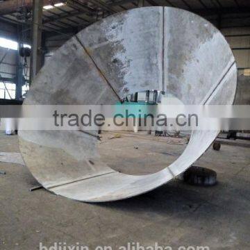 Q235B Conical Bottom/ Flanging Conical Steel Tube photo-2