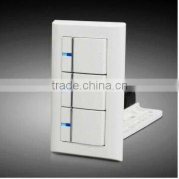 3gang switch CAD30120 wall switch and socket wall switch brand wall light with on off switch new design electrical wall switches