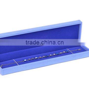 High End Leather Velvet Jewelry Box Wholesale Custom Logo Made photo-4