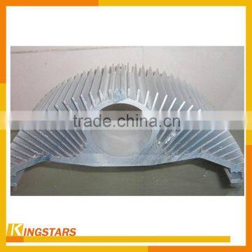 Aluminium extrusion street light led heat sink