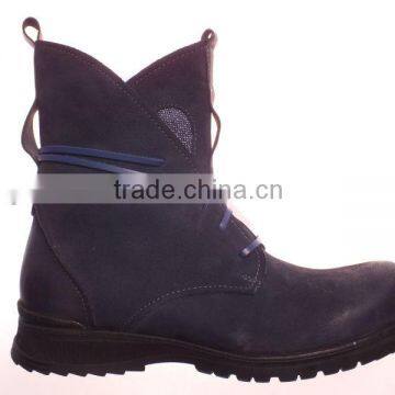 Funky design men winter boots with strap decoration