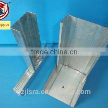 silver galvanized drywall stud and runner mid-east market