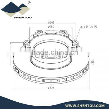 Mercedes Benz Brake Disc 669 421 05 12