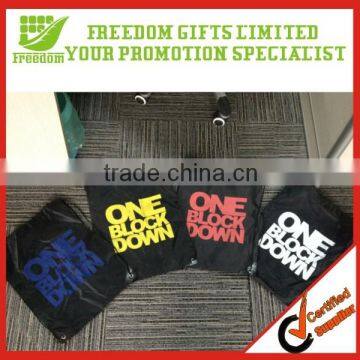 Promotional Cheap Polyester Drawstring bags