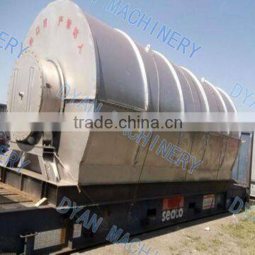 10 Tons Waste Tyre Pyrolysis Plant Low Price