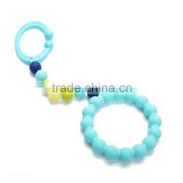 2016 100% Silicone Chewbeads Gramercy Stroller Toy,kids teether