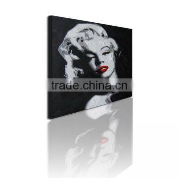 Modern Canvas Oil Painting Art Model photo-2