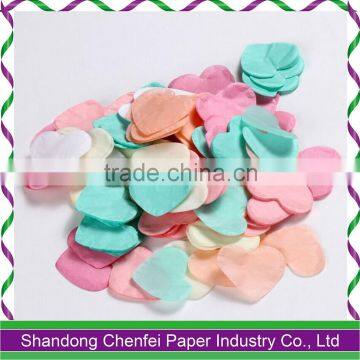 Festival Celebration Paper Confettis Colored Paper Confettis , Round, Circle , Heart Shaped Confettis photo-2