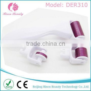 Beauty salon use micro needles derma roller titanium roller