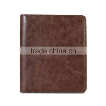 Brown PU Leather Folio Portfolio Case for IPad 2/iPad 3/iPad 4/ IPad Air IPad 5 photo-2
