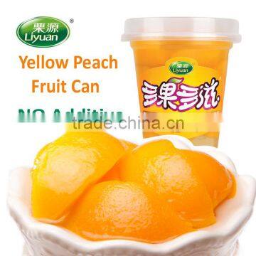 fresh peach in syrup sweet yellow peach