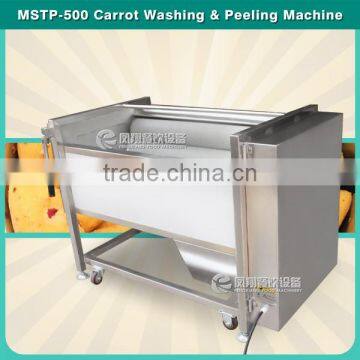 Fresh Ginger Washer and Peeler Root Vegetable Cleaning Lotus Root Skin Removing Machine photo-2