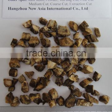 100% Natural Chinese Herb Medicine Dried Burdock Root Slices and Cut