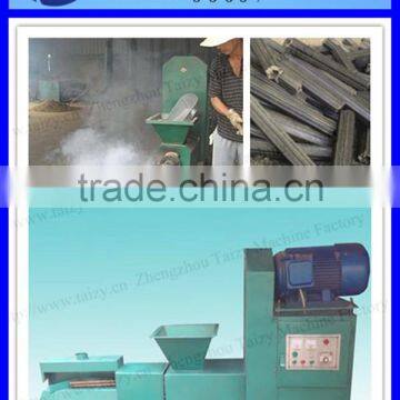 Rice husk charcoal sticks machine with low price for sale