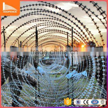 real factory anping ASO wholesale woven packing galvanized razor coil