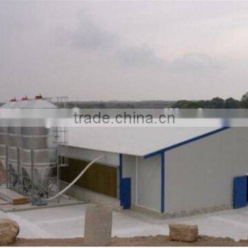 Steel Frame Type and Steel Material metal poultry shed/galvanized chicken equipments shed /chicken house shed