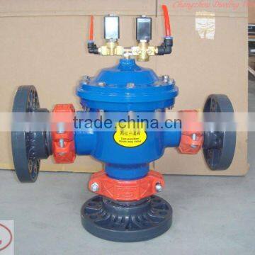 Nylon material DN100 4" 1 inch globe valve for disc filter Made in China