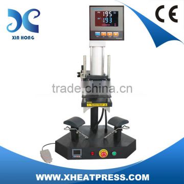 LCD display two station/save time Cap Heat Press Machine for personality caps