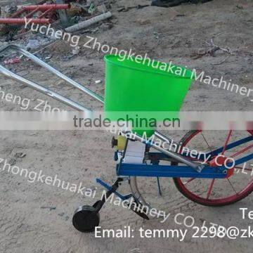 Hot sale hand push corn seeder machinery