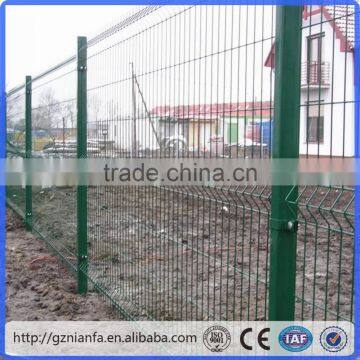 ISO/CE certificated galvanized and PVC coated Welded Wire Mesh Fence(Guangzhou Factory)