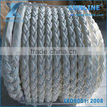 PP Mooring Ropes 8-Strand with eyes on both ends