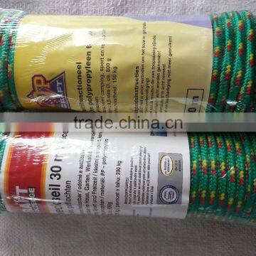 PP Material and Braided Rope Type 16 strands PP braided rope